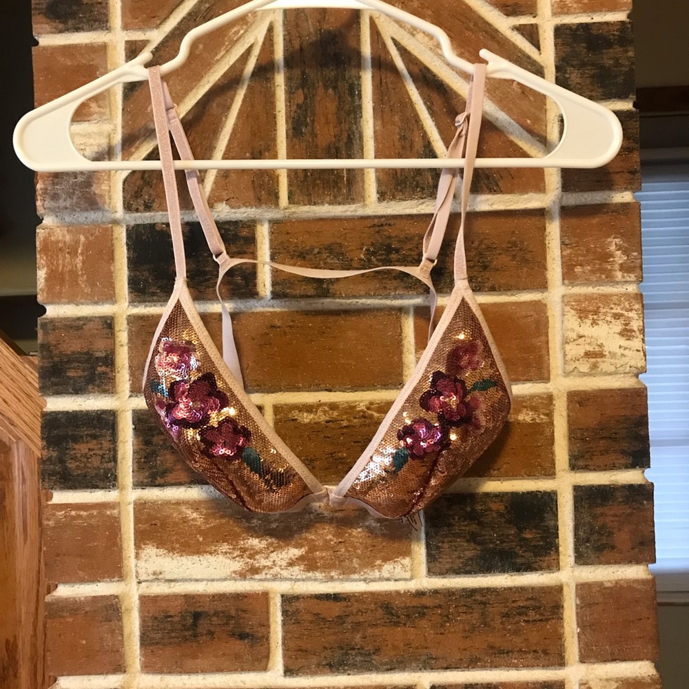 Victoria’s Secret sequin bralette. NWOT.